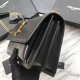 Replica YSL Saint Laurent Sunset Medium Liscio Hardware posteriore oro