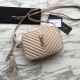 Replica YSL Saint Laurent Medium LouLou Chain Borsa Matelasse Albicocca in pelle