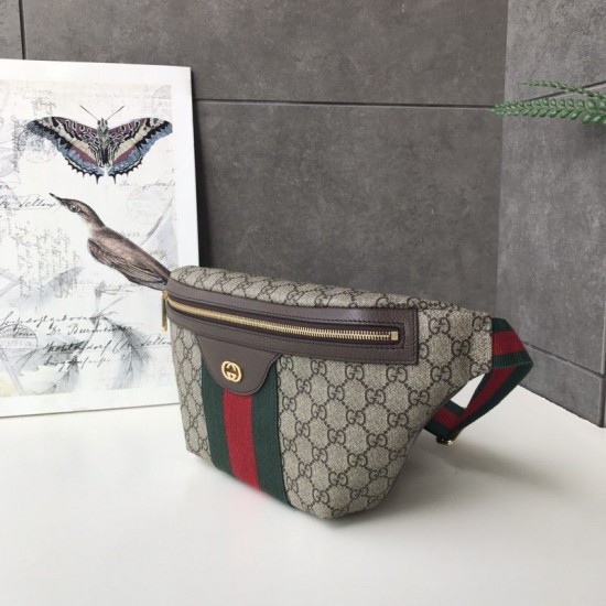 Replica Borsa da cintura Vintage Canvas 575082 Marrone