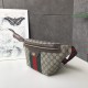 Replica Borsa da cintura Vintage Canvas 575082 Marrone