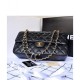 Replica Classic Flap Originale pelle Caviar Jumbo Borse A58600 Y07352 nero
