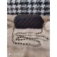 Replica Borsa con pattina A82972 Nera