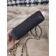 Replica Borsa con pattina A82972 Nera