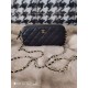 Replica Borsa con pattina A82972 Nera
