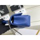 Replica Mini Borsa con Patta in Pelle di Vitello Granata con Manico Superiore AS2431 Blu Replica Mini Borsa con Patta in Pelle di Vitello Granata con Manico Superiore AS2431 Blu