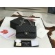 Replica Borsa con patta classica A1112 Hardware nero argento