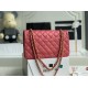 Replica Borsa con patta classica A1112 Hardware in oro rosso chiaro