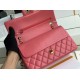 Replica Borsa con patta classica A1112 Hardware in oro rosso chiaro