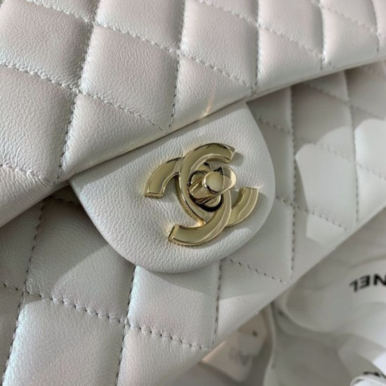 Replica Borsa classica con pattina A1112 Beige