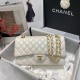 Replica Borsa classica con pattina A1112 Beige
