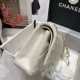 Replica Borsa classica con pattina A1112 Beige