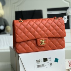 Replica Borsa classica con pattina A1112 Rossa