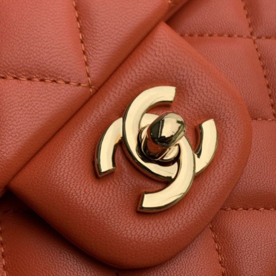Replica Borsa classica con pattina A1112 Rossa
