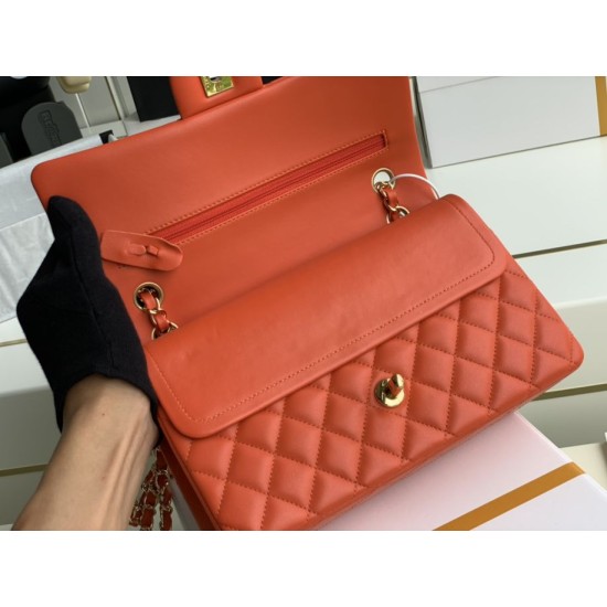 Replica Borsa classica con pattina A1112 Rossa