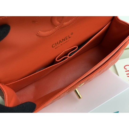 Replica Borsa classica con pattina A1112 Rossa