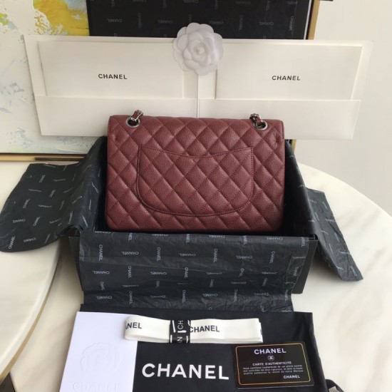 Replica Borsa Classica Con Patta In Vitello Granato A1112 Claret