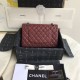 Replica Borsa Classica Con Patta In Vitello Granato A1112 Claret
