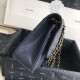 Replica Borsa Classica In Pelle Di Vitello Grana A1112 Blu Scuro