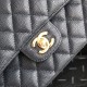 Replica Borsa Classica In Pelle Di Vitello Grana A1112 Blu Scuro