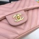 Replica Borsa Classic Flap A1116 Rosa
