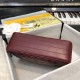 Replica Borsa classica con patta A1116 Claret