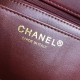 Replica Borsa classica con patta A1116 Claret