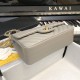 Replica Borsa a patta classica A1117 Hardware in oro grigio