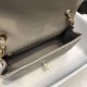 Replica Borsa a patta classica A1117 Hardware in oro grigio