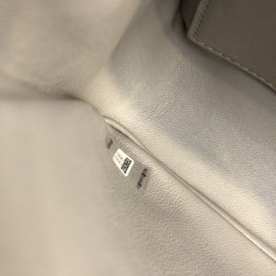 Replica Borsa a patta classica A1117 Hardware in oro grigio