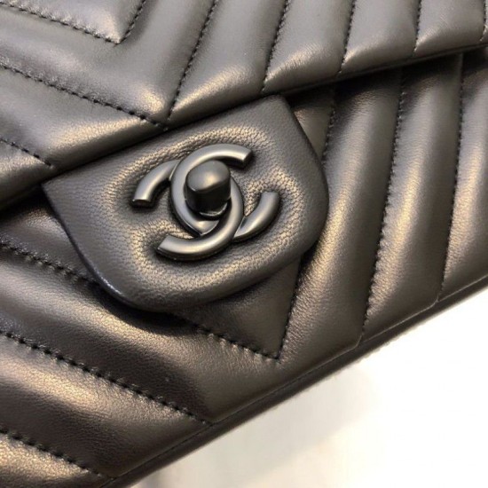 Replica Borsa a patta classica A1116 Hardware nero