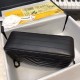 Replica Borsa a patta classica A1116 Hardware nero