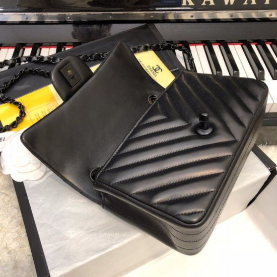 Replica Borsa a patta classica A1116 Hardware nero