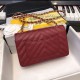 Replica Borsa a patta classica Pelle di vitello A1116 Rossa