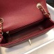 Replica Borsa a patta classica Pelle di vitello A1116 Rossa