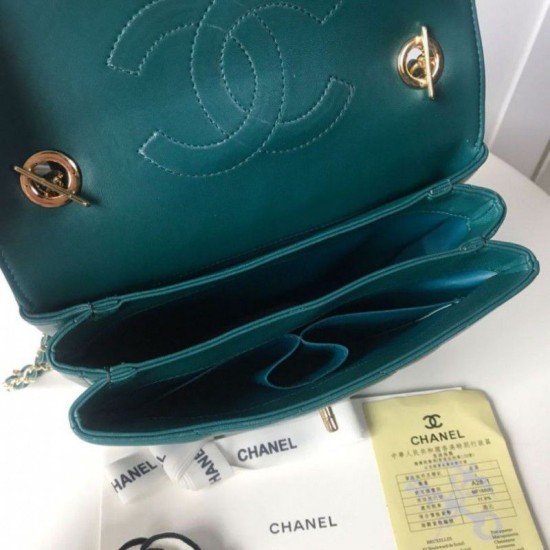 Replica Small Trendy CC A92236 Blu