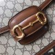 Replica Anteprima esclusiva online di 1955 Horsebit Bag Coffee