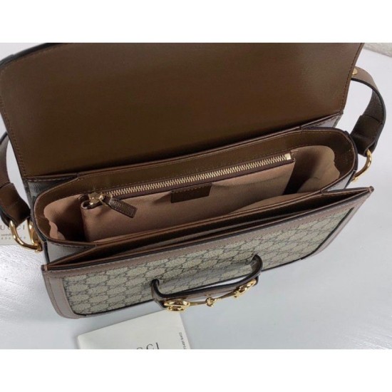 Replica Anteprima esclusiva online Borsa da equitazione 1955 marrone