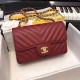 Replica Borsa a patta classica Pelle di vitello A1116 Rossa