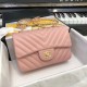Replica Borsa Classic Flap A1116 Rosa