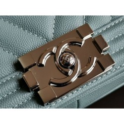 Replica Boy Classic Chevron Flap Borse A67086 Azzurro