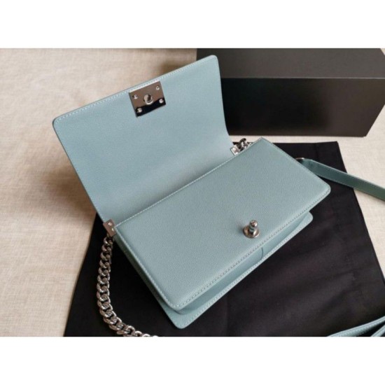 Replica Boy Classic Chevron Flap Borse A67086 Azzurro