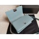 Replica Boy Classic Chevron Flap Borse A67086 Azzurro