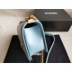 Replica Boy Classic Flap Borse A67086 Pelle di agnello azzurra