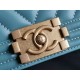 Replica Boy Classic Flap Borse A67086 Pelle di agnello blu