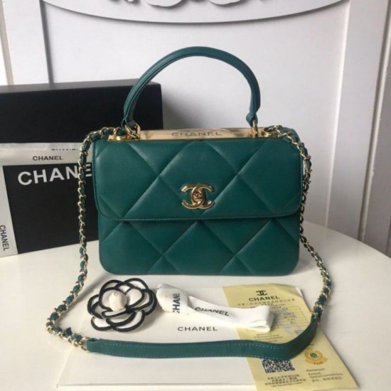 Replica Small Trendy CC A92236 Blu