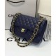 Replica Classic Flap Borsa Jumbo A01112 blu scuro