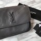 Replica Borsa a tracolla media YSL Saint Laurent grigia Replica Borsa a tracolla media YSL Saint Laurent grigia