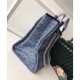Replica Canvas Large Deauville Tote A66942 Blu