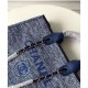 Replica Canvas Large Deauville Tote A66942 Blu