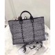 Replica Canvas Large Deauville Tote A66942 Grigio